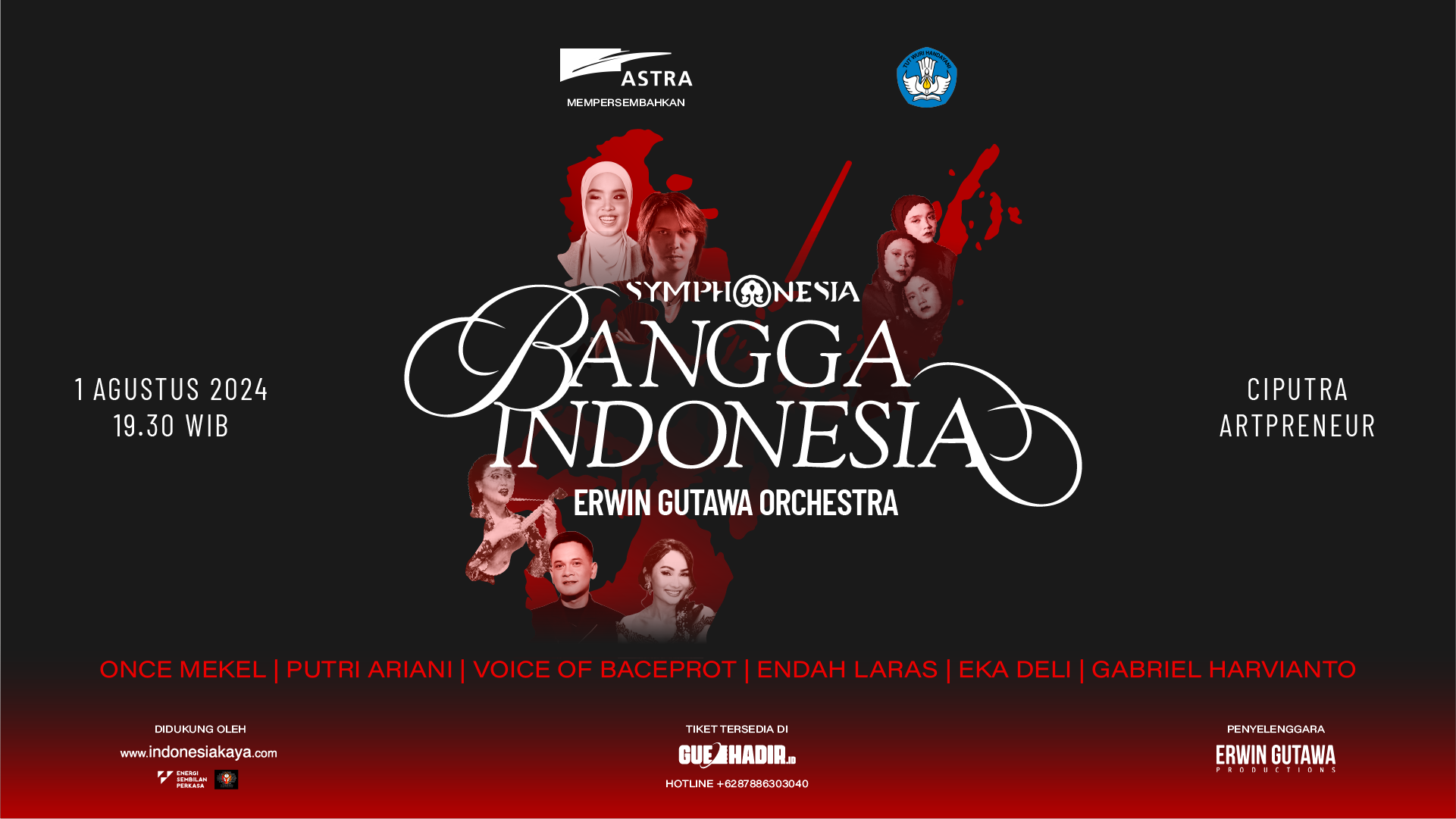 Erwin Gutawa Orchestra - SYMPHONESIA : Bangga Indonesia